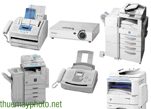 Các loại máy photocopy và văn phòng khác nhau